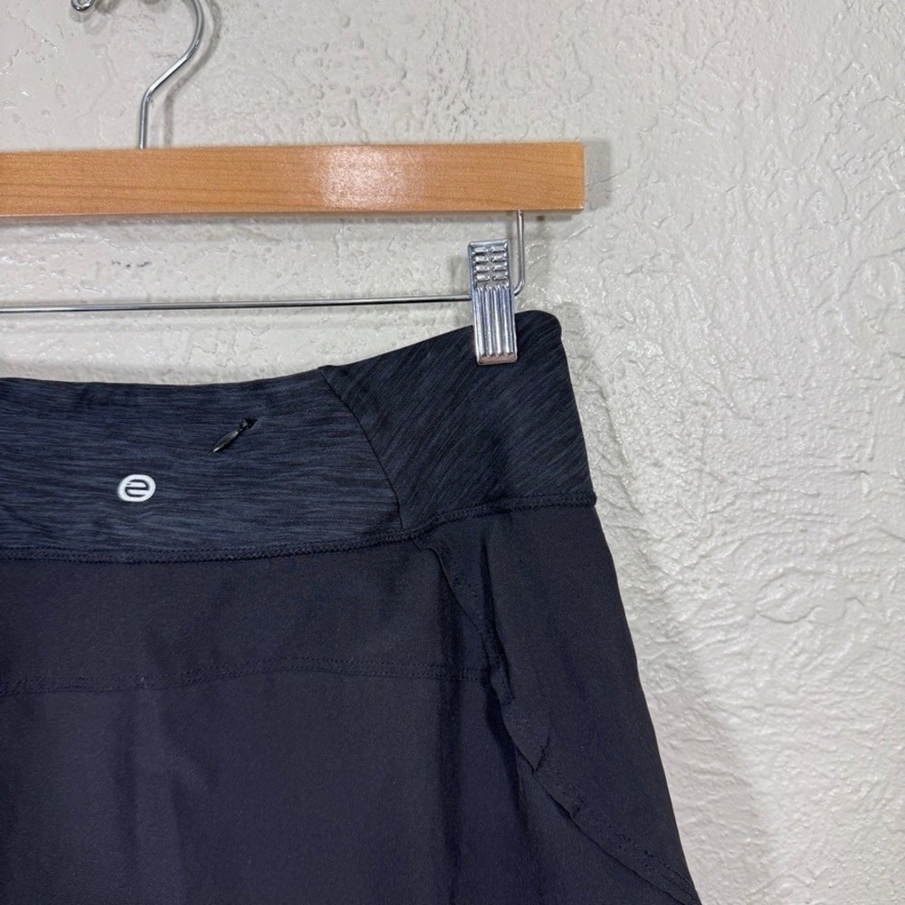 Etonic Tennis Skirt Skort XS Black Active Golf Athletic Preppy Pickleball Sexy - Picture 7 of 11